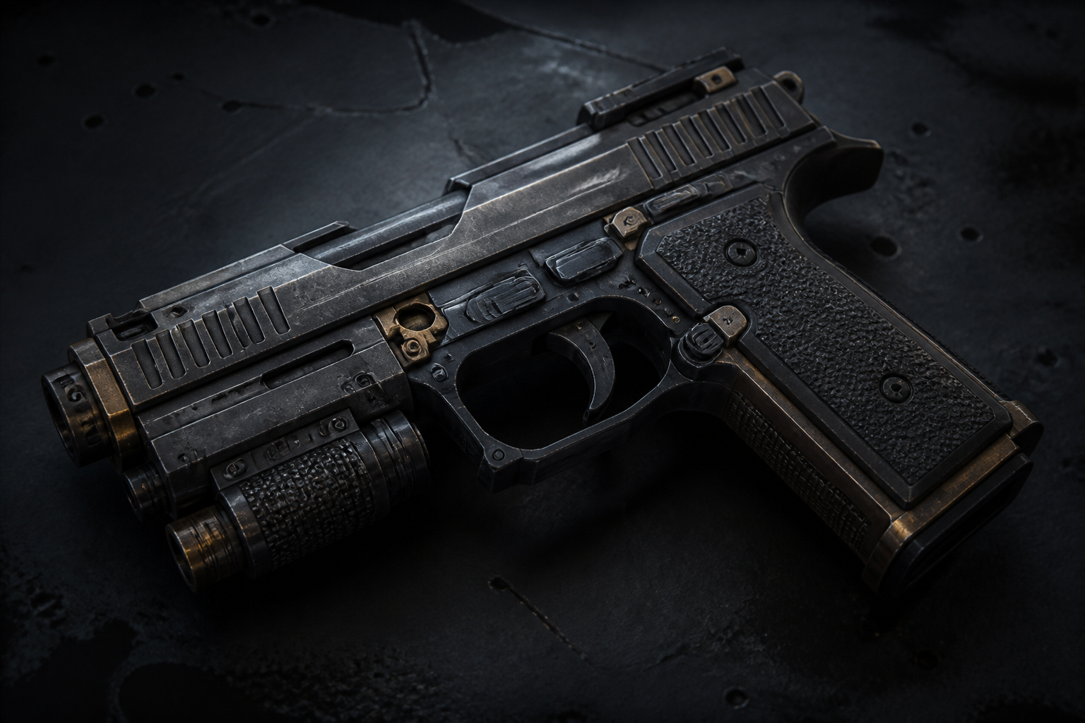 Thumbnail of the default demo pistol